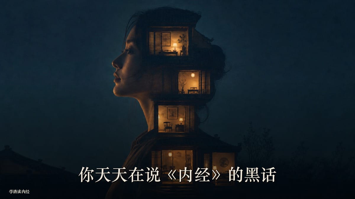 第四十八篇：你天天在说《内经》的黑话——魂不守舍的"魂"和"舍"，都是术语