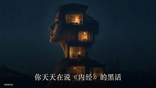 第四十八篇：你天天在说《内经》的黑话——魂不守舍的"魂"和"舍"，都是术语