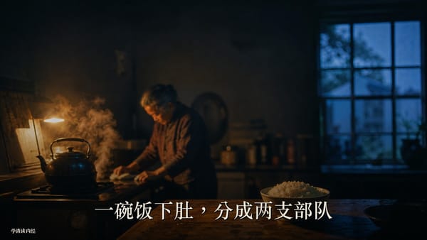第四十六篇：一碗饭下肚，分成两支部队——顺便解释了为什么老人凌晨四点就醒